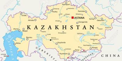Карту Астаны Казахстан